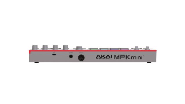 AKAI MPK Mini MK4 - MIDI controller / control keypad  white - imagine 3
