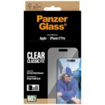 PanzerGlass Classic Fit EasyAligner Tempered Glass for iPhone 17 Pro - imagine 5