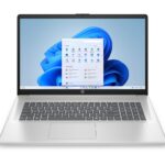 HP 17-cp2216nw Ryzen 5 7520U 17 3 FHD IPS 300nits AG 16GB LPDDR5-6400 SSD512 Radeon 610M Cam 720p 41Wh Win11 Natural Silver 2Y