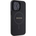 Guess GUHMP13XPSAHMCK iPhone 13 Pro Max 6.7" black hardcase Saffiano MagSafe - imagine 4