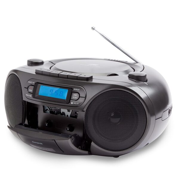 Aiwa BBTC-550BK portable stereo system Digital 6 W Black - imagine 3