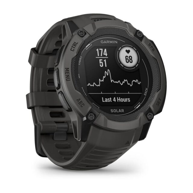Garmin Instinct 2X Solar 2.79 cm (1.1 ) MIP 50 mm Digital 176 x 176 pixels Touchscreen Graphite GPS (satellite) - imagine 3