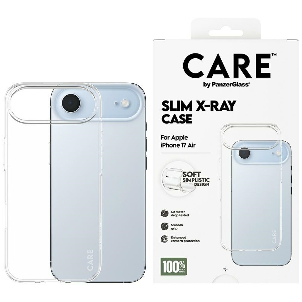 cps-b07295d4be7acb73066ccea828954ff7-2026-03-26-00-09-18 Case CARE by PanzerGlass Fashionable X-Ray Soft Basic for iPhone Air transparent - imagine 1