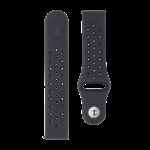 Tactical 856 Double Silikonový Řemínek 20mm Black