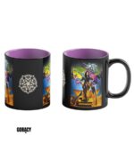 Heat Reveal Mug Good Loot The Witcher 3 Game Art Chronicles - Yennefer & Salvador Dali 450 ml Black  Purple - imagine 2
