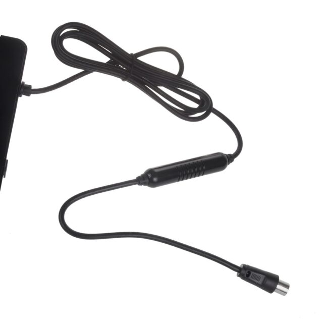 Maclean MCTV-963 High Gain Indoor Aerial Antenna Low Noise Digital Analog Freeview FM DVB Strongt 45dB DVB-T/T2 H.265 HEVC - imagine 5