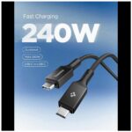 Kabel Spigen EB24015CC Essential USB-C    240W 1.5m czarny - imagine 3