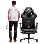 Gaming chair Diablo Chairs X-Player 2.0 Normal Size black - imagine 3