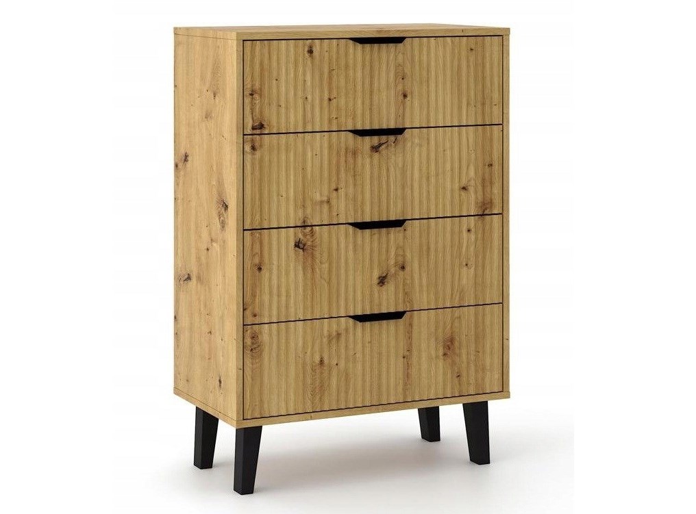 cps-b13f91042bca08ed9efcb248fdc05814-2026-03-27-17-48-03 SCANDI 4S SLIM OAK ARTISAN CHEST OF DRAWERS - imagine 1