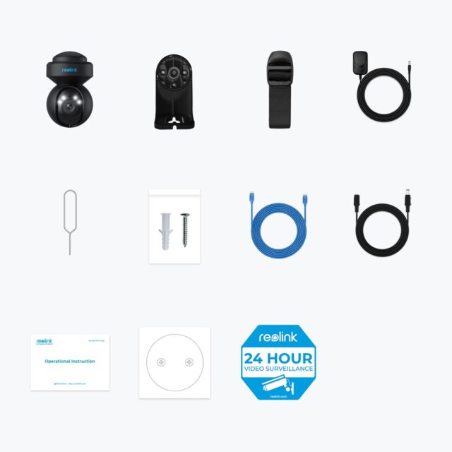 Reolink E Series E540 - IP camera  black - imagine 3