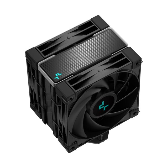 DeepCool AK400 ZERO DARK PLUS Processor Air cooler 12 cm Black 1 pc(s) - imagine 8