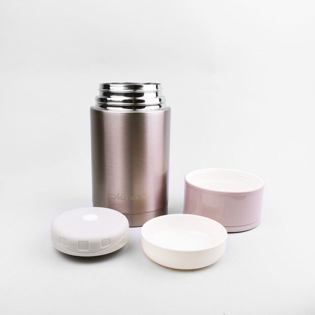 Dinner thermos Maestro MR-1636-110 1100 ml  pink - imagine 3