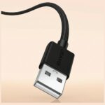 Cable USAMS U92 18W USB-C to USB-A 1.2m black - imagine 2