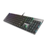 GENESIS Thor 420 RGB keyboard Gaming USB AZERTY US English Silver - imagine 9