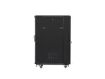 Lanberg FF01-6822-23B rack cabinet 22U Freestanding rack Black - imagine 3