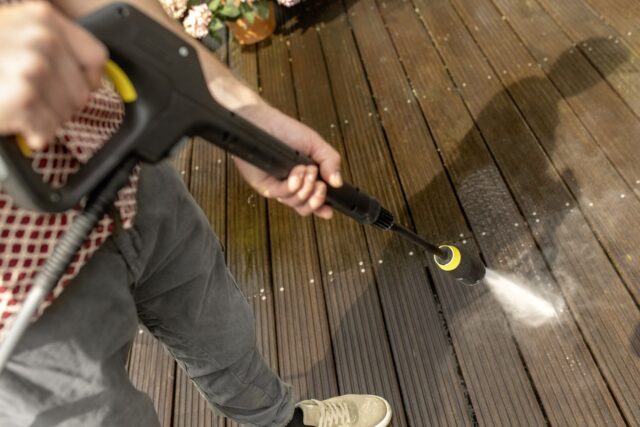 Kärcher K 5 Comfort Premium Home pressure washer Upright Electric 500 l/h Yellow - imagine 10