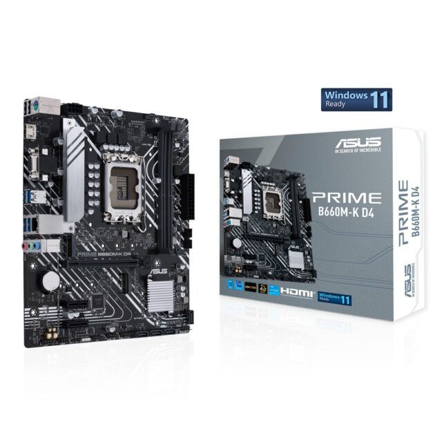 ASUS PRIME B660M-K D4 Intel B660 LGA 1700 micro ATX - imagine 5