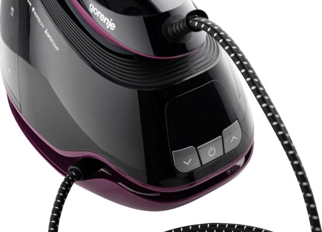 Steam generator Gorenje SGD3000BKV 1.5 L Ceramic soleplate Black - imagine 6