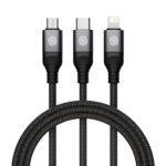 Nillkin Datový Kabel Swift Pro 3v1 1,5m Black