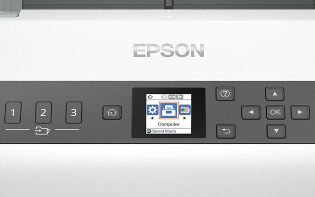 Epson DS-730N Sheet-fed scanner 600 x 600 DPI A4 Black  Grey - imagine 8