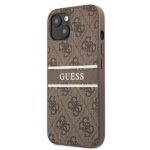 Guess GUHCP13M4GDBR iPhone 13 6,1" brown hardcase 4G Stripe - imagine 2