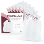 MOMCOZY SOOTHING GEL PADS FOR BREASTFEEDING 6 PCS