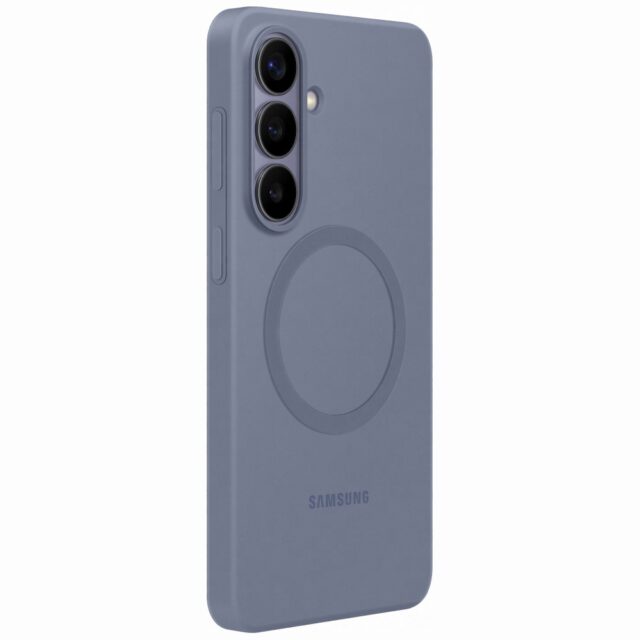 EF-ES947CVE Samsung Silikonový Magnetický Kryt pro Galaxy S26+ Blue Violet - imagine 3