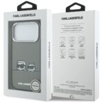 Karl Lagerfeld IML K&CH Heads Logo MagSafe Zadní Kryt pro iPhone 17 Pro Max Black - imagine 9