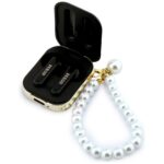 Earphones TWS Guess Pearl Strap black - imagine 3