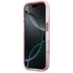 Case Karl Lagerfeld IML Choupettes Karl  Script Logo MagSafe for iPhone 17 pink - imagine 5