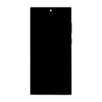 LCD display + Dotyk + Přední Kryt pro Samsung S908 Galaxy S22 Ultra Phantom Black