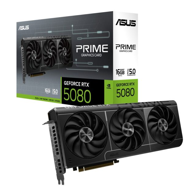 ASUS Prime -RTX5080-16G NVIDIA GeForce RTX 5080 16 GB GDDR7 - imagine 7