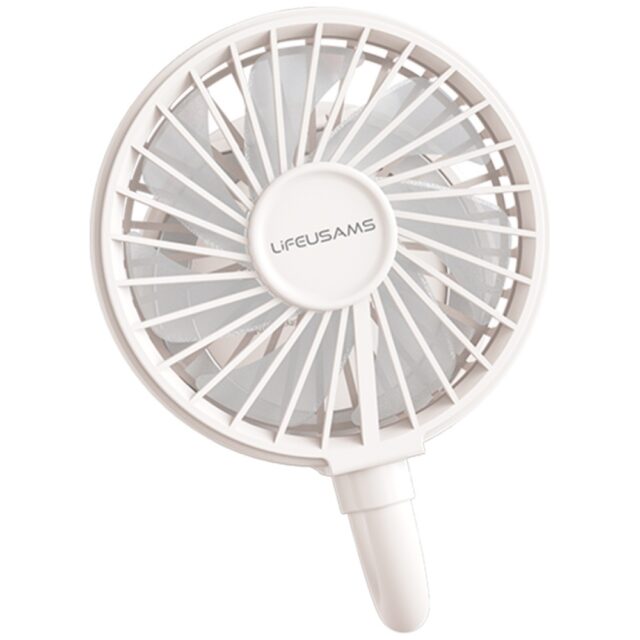 Hand fan USAMS LiFE LU02 white - imagine 10