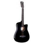 V-TONE AG One BK - 4/4 acoustic guitar  black - imagine 3