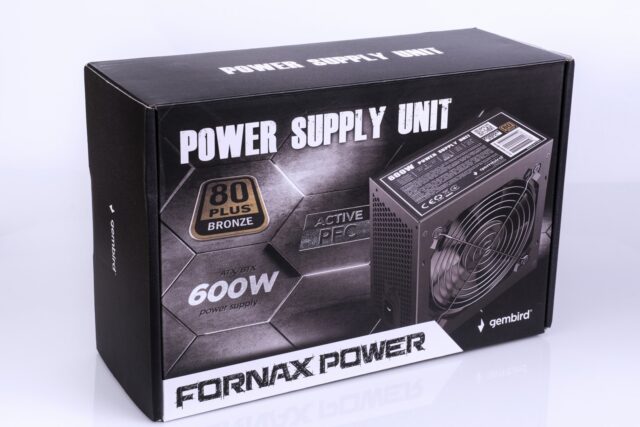Gembird CCC-PSU80P-BBP-600 power supply unit 600 W 24-pin ATX ATX Black - imagine 6