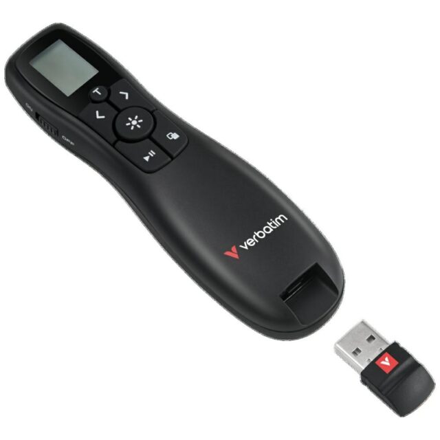 Verbatim Keynote Presenter with Laser Pointer Black 32364 - imagine 2