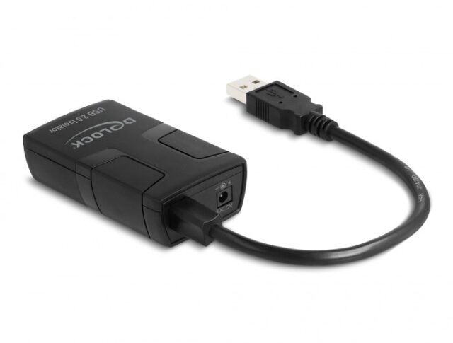 DeLOCK Isolator USB 2.0 Type-A male to female with 5 kV Isolation for data lines - imagine 2