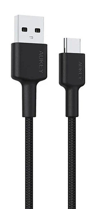 cps-b45e246cd504e12d8fe28e26cd486ae9-2026-03-01-04-00-58 AUKEY CB-CD30 USB cable 0.9 m USB A USB C Black - imagine 1