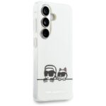 Case Karl Lagerfeld IML Peekaboo         Karl&Choupette MagSafe for Samsung Galaxy S26 transparent - imagine 4