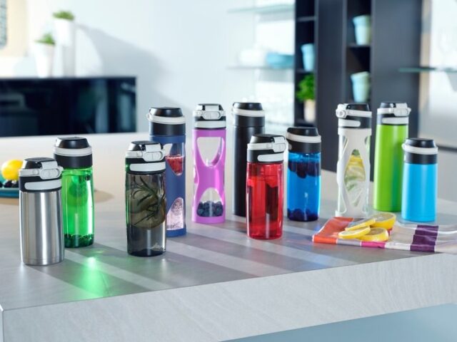 Leifheit 03271 travel mug 600 ml Black Stainless steel - imagine 5