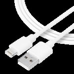 Tactical Smooth Thread Cable USB-A/Lightning 0.3m White