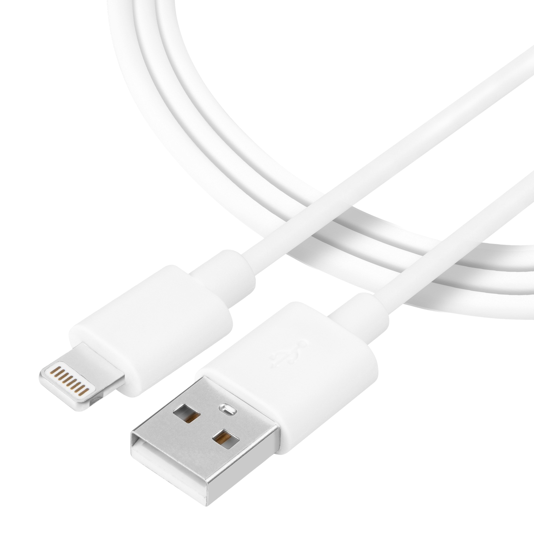 cps-b4954b5983e9541a0fae7fef7259534b-2026-03-04-22-03-36 Tactical Smooth Thread Cable USB-A/Lightning 0.3m White - imagine 1