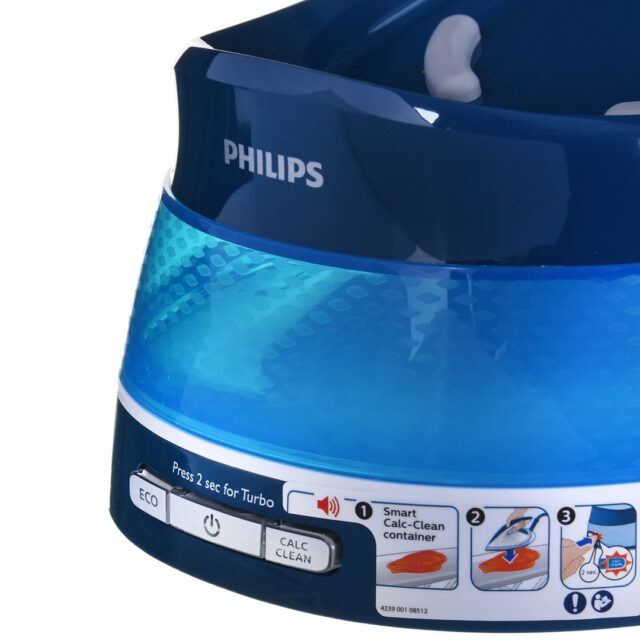 Philips GC7840/20 steam ironing station 2400 W 1.5 L SteamGlide soleplate Blue  White - imagine 5