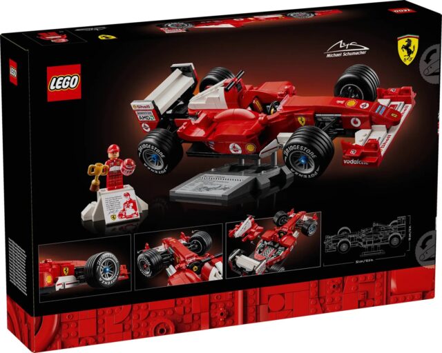 LEGO ICONS 11375 Ferrari F2004 & Michael Schumacher - imagine 2