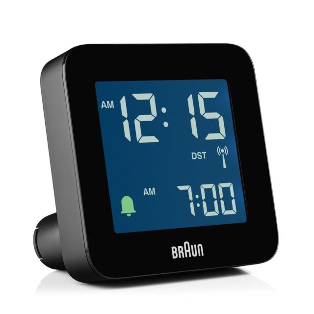 Braun BC09-DCF Digital alarm clock Black - imagine 2