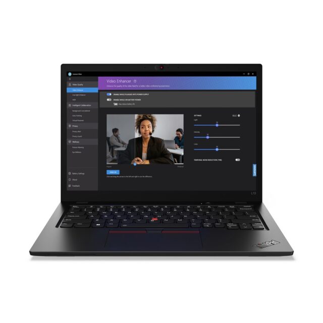 Lenovo ThinkPad L13 Gen 5 (Intel) Intel Core Ultra 5 125U Laptop 33.8 cm (13.3 ) WUXGA 16 GB LPDDR5-SDRAM 512 GB SSD Wi-Fi 6E (802.11ax) Windows 11 Pro English Black - imagine 4
