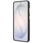 Guess PU 4G Resin Metal Logo Zadní Kryt pro Samsung Galaxy S26+ Black - imagine 5