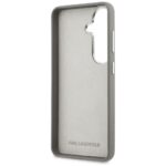 Case Karl Lagerfeld Saffiano Double      Heads Metal for Samsung Galaxy S26 silver - imagine 7
