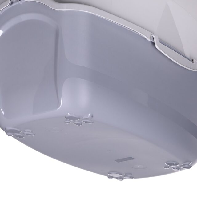 DIAMENTIQ BAYA whie/light grey -  cat litter box - 55 5 x 40 x 38 7 cm - imagine 10