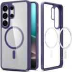 Spigen Ultra Hybrid Mag MagSafe case for Samsung Galaxy S26 Ultra deep purple - imagine 2